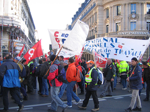 Grève Paris CGT
