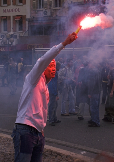 Manifestation paisible et bon enfant à Marseille (CC, Cudmore)