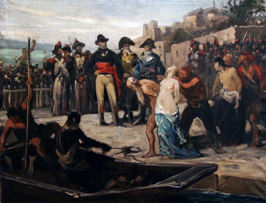 Noyades Nantes (Image libre de droits)