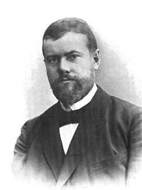 Max Weber en 1894 (Libre de droits)