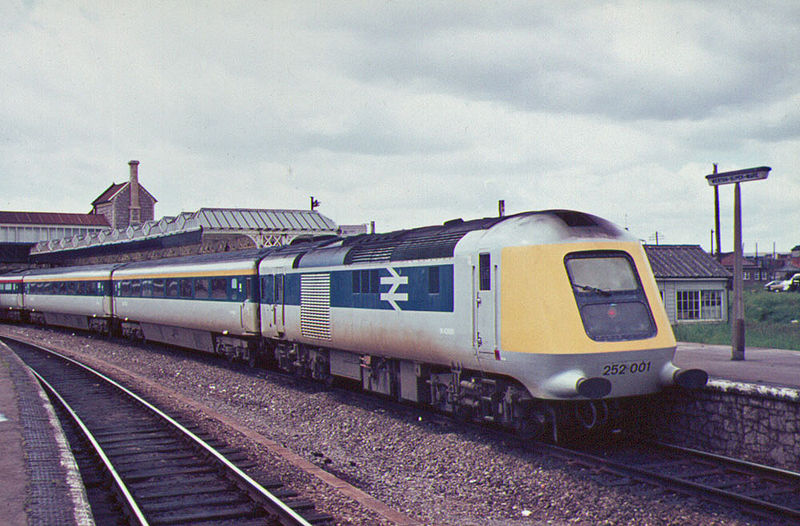 Train British Rail en 1975 (CC Max Batten)