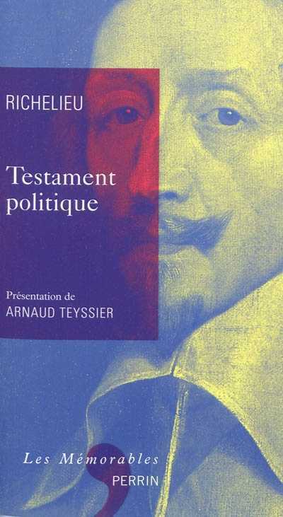 Richelieu, Testament politique, 1re partie