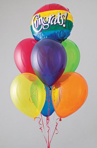 Ballons gonflés à l'hélium (Copyleft, Pioneer Balloon Company)