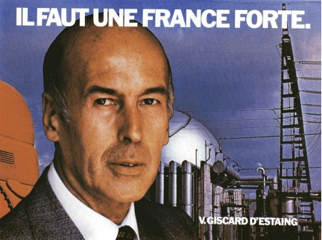 Affiche Giscard