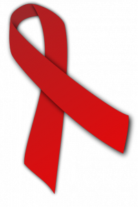 Ruban rouge, symbole de la lutte contre le Sida (CC, Gary van der Merwe)