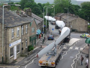 Pales d'éoliennes