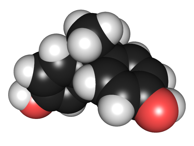Structure moléculaire du Bisphénol A