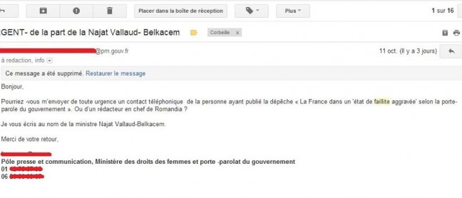 mail Elysee Romandie