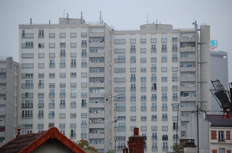Cités : logements sociaux à Saint Denis (KoS, Creative Commons)