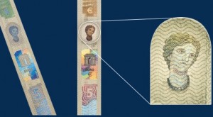 Signes de sécurité sur les nouveaux billets euros