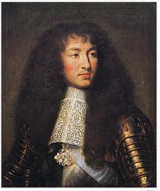 Louis XIV en 1661 par Charles Le Brun (Libre de droits)