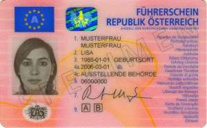 Permis de conduire UE