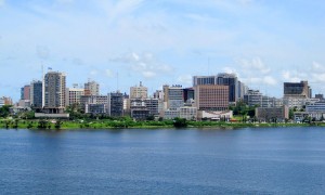 Vue d'Abidjan, capital économique de la Côte d'Ivoire