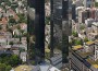 Le siège de la Deutsche Bank à Francfort (Crédits : Jürgen Matern, Creative Commons) Le siège de la Deutsche Bank à Francfort