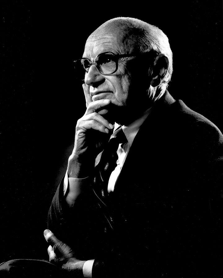 Milton Friedman (Crédits : The Friedman Foundation for Educational Choice, licence Creative Commons)