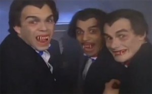 Rap Tout Vampires des Inconnus (Copie d'écran du clip)