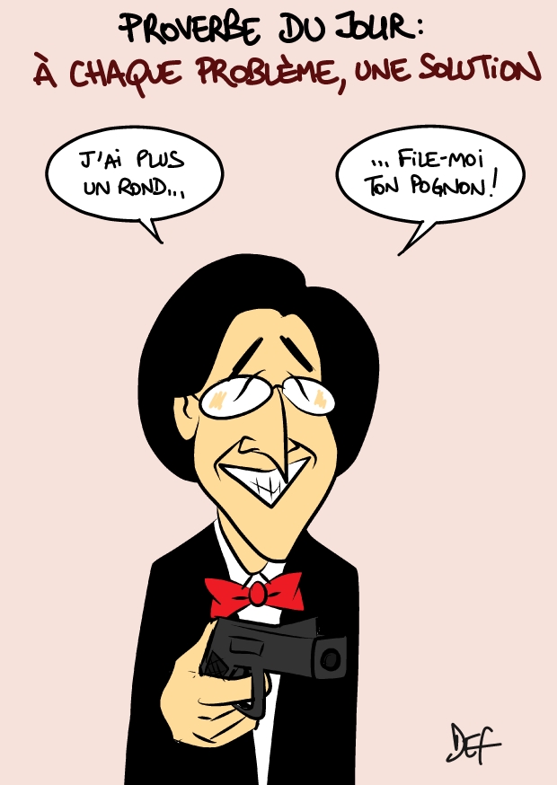 Di Rupo Proverbe à chaque problème une solution