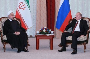 Hassan Rouhani et Vladimir Poutine (Crédits Russian Presidential Press and Information Office, Creative Commons)