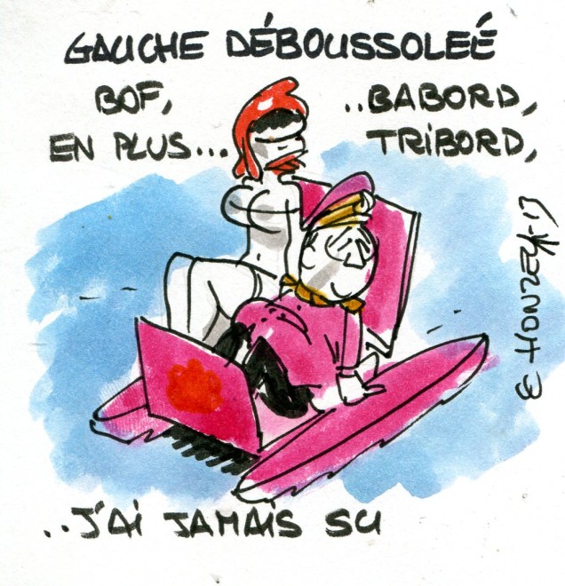 Gauche déboussolée (Crédits : René Le Honzec/Contrepoints.org, licence CC-BY 2.0) Gauche déboussolée (Crédits : René Le Honzec/Contrepoints.org, licence CC-BY 2.0)