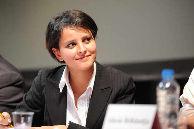 Najat Vallaud-Belkacem (Crédits Ségolène Royal, licence Creative Commons)