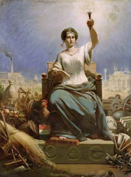 France éclairant le monde