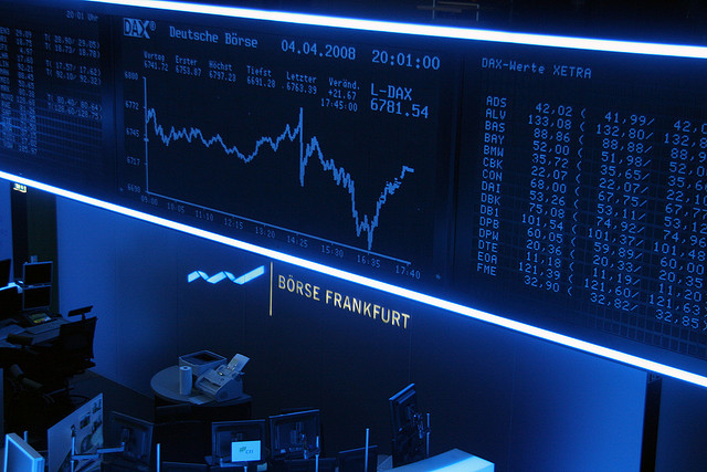 Bourse de Francfort (Crédits Travel Aficionado, licence Creative Commons)
