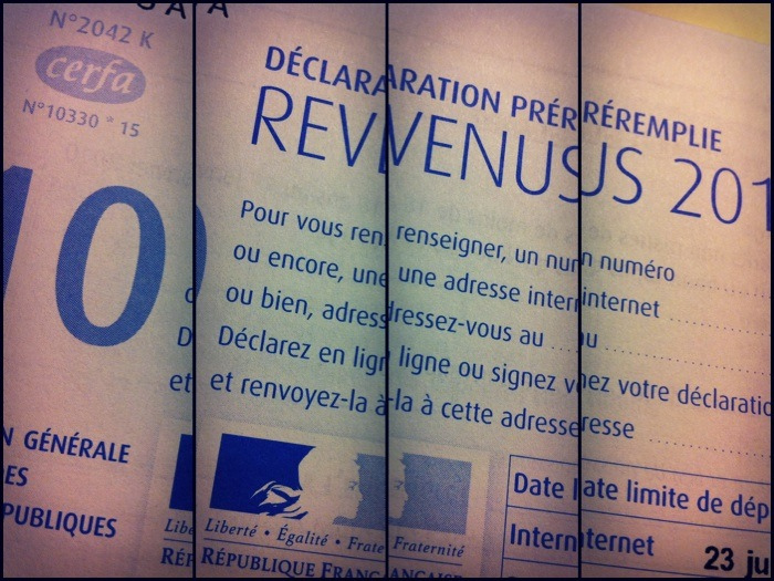Déclaration d'impôt sur le revenu (Crédits Stéphane DEMOLOMBE, licence Creative commons)
