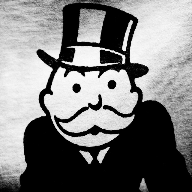 Monopoly crédits Thomas Hawk (licence creative commons)