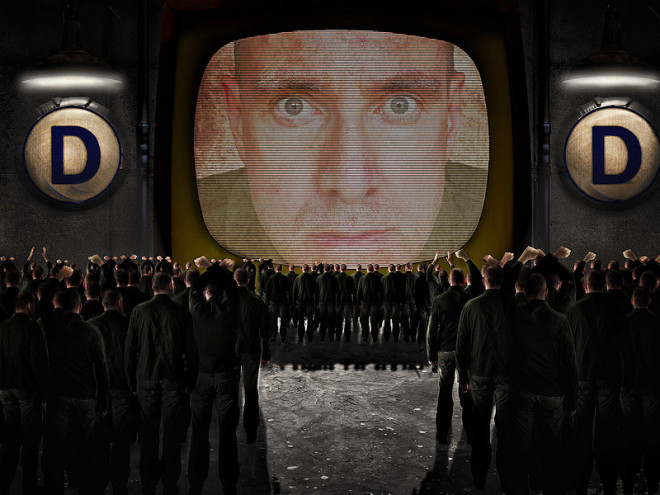 Orwell crédits David Blackwell (licence creative commons)