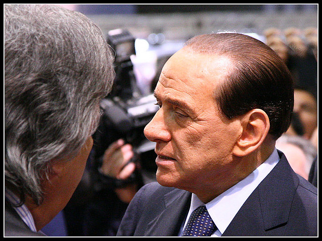 Silvio Berlusconi (Crédits Samuele Silva, licence Creative Commons)