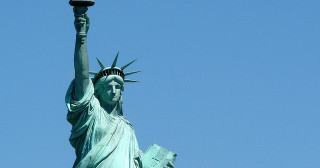 Statue de la liberté (Crédits : benonrtherun, licence Creative Commons)