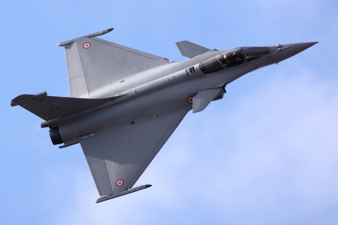 Un Rafale de Dassault (Crédits Airwolfhound, licence Creative Commons)