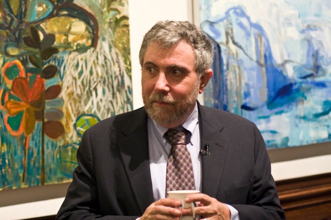 Paul Krugman (Crédits : Rachem Maddow, <a href="https://creativecommons.org/licenses/by-nc-nd/2.0/" target="_blank">licence CC-BY-NC-ND 2.0</a>), via <a href="https://www.flickr.com/photos/therachelmaddowshow/" target="_blank">Flickr</a>. Paul Krugman (Crédits : Rachem Maddow, <a href="https://creativecommons.org/licenses/by-nc-nd/2.0/" target="_blank">licence CC-BY-NC-ND 2.0</a>), via <a href="https://www.flickr.com/photos/therachelmaddowshow/" target="_blank">Flickr</a>.