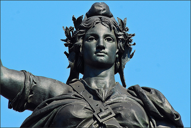 République (Crédits : melina1965, licence CC-BY-NC-SA 2.0), via Flickr.