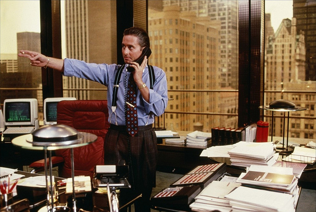 gordon gekko in wall street credits gaynor (licence creative commons)