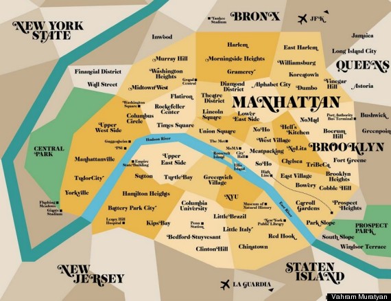 Paris New-York - Credit Vahram Muratyan HuffingtonPost Paris New-York Credit Vahram Muratyan HuffingtonPost