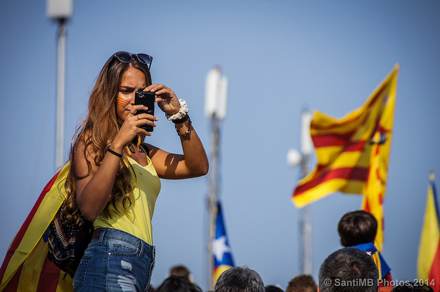 catalogne indépendante credits SantiMB (licence creative commons)