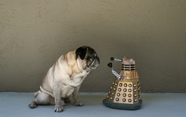 Dalek credits Zoomar (licence creative commons)