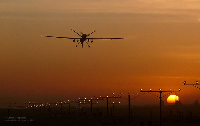 Drone credits Ministry of defence (licence creative commons)