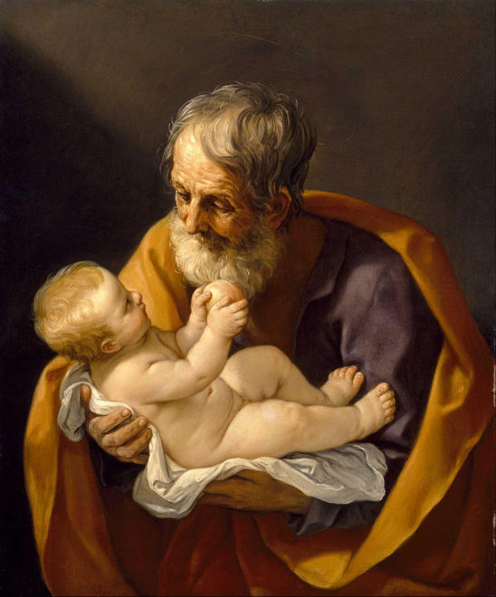 Guido Reni. Saint Joseph et l’Enfant Jésus (1640) Guido Reni. Saint Joseph et l’Enfant Jésus (1640)