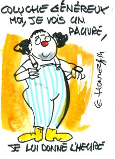coluche rené le honzec