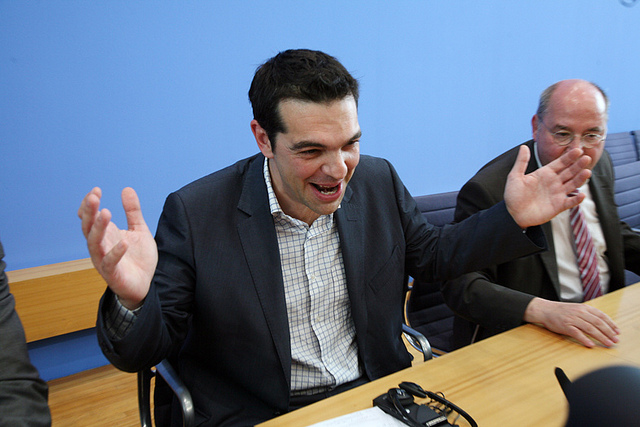 Alexis Tsipras - Credit Die Linke (Creative Commons)