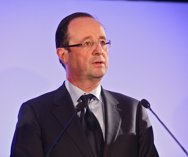 François Hollande Credit Photo Mathieu Delmestre Solfé Communications (Creative Commons)