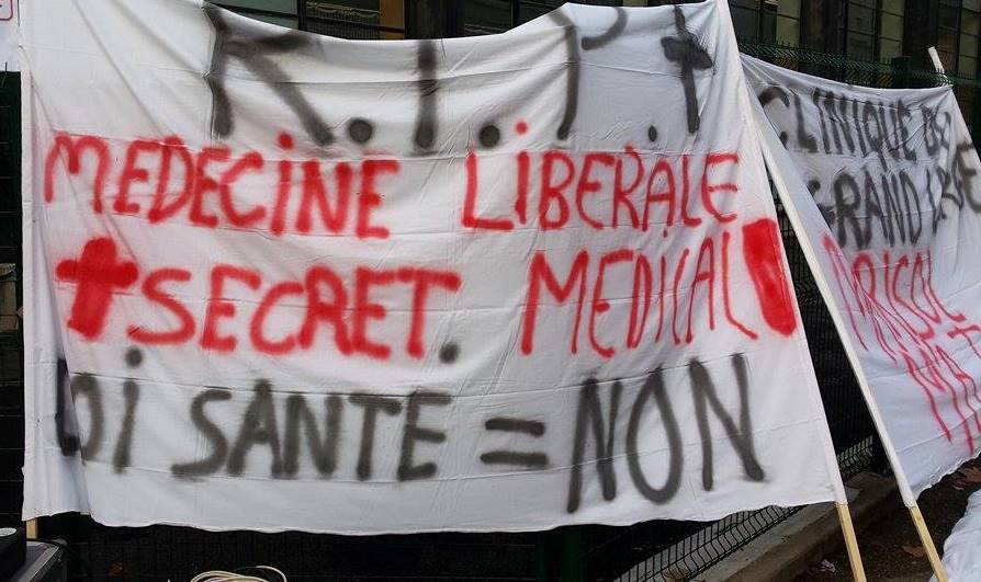 Grèves des médecins libéraux (Credit PAM)