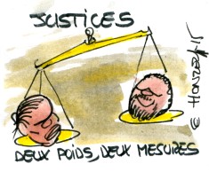 deux poids deux mesures justice rené le honzec