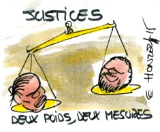 deux poids deux mesures justice rené le honzec