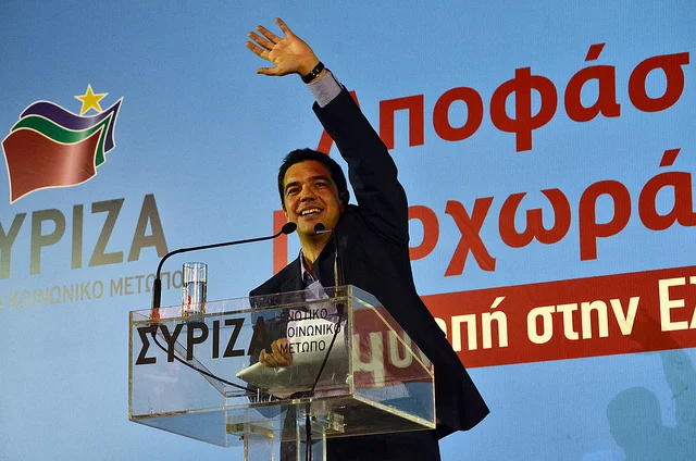Alexis Tsipras Syriza (Crédits : Asteris Masouras, licence Creative Commons CC-BY-NC).