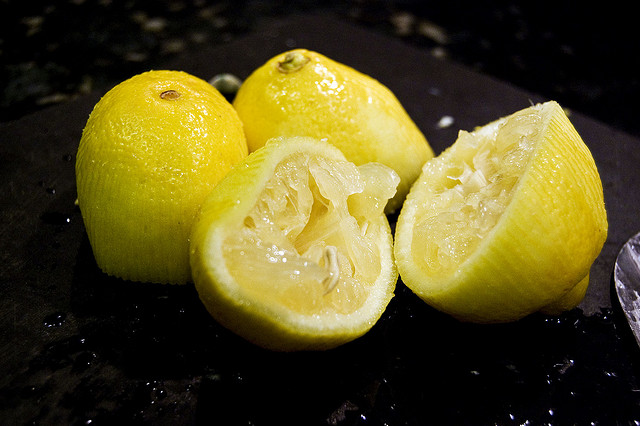Lemon juice credits Bobby Bowers (CC BY-ND 2.0)