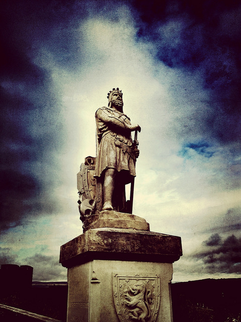 Robert The Bruce at Stirling Castle - Credit Darcy Moore (CC BY-NC-SA 2.0)