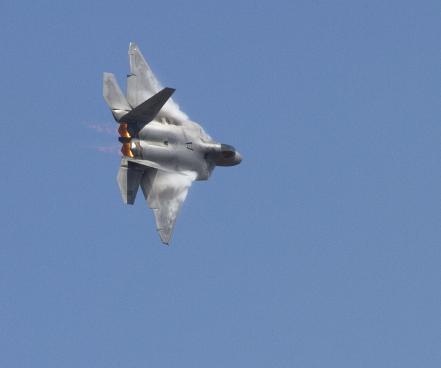 Lockheed Martin F 22 Raptor credits Nathan Rupert (CC BY-NC-ND 2.0)